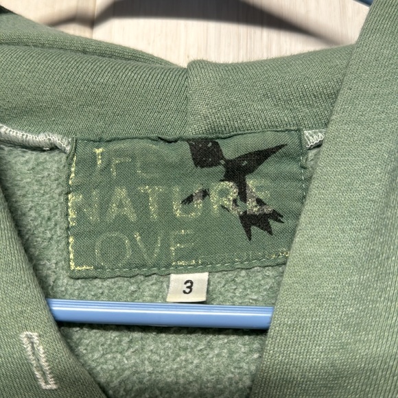 Freecity Sun Life Hoodie, Life Nature Love Hummingbird Size 3 Large - Picture 2 of 7